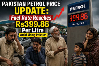Pakistan Petrol Price Update Fuel Rate Reaches Rs399 86 Per Litre Amid Rising Inflation