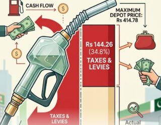 Pakistan Petrol Users Paying Rs145 Per Litre In Taxes Report