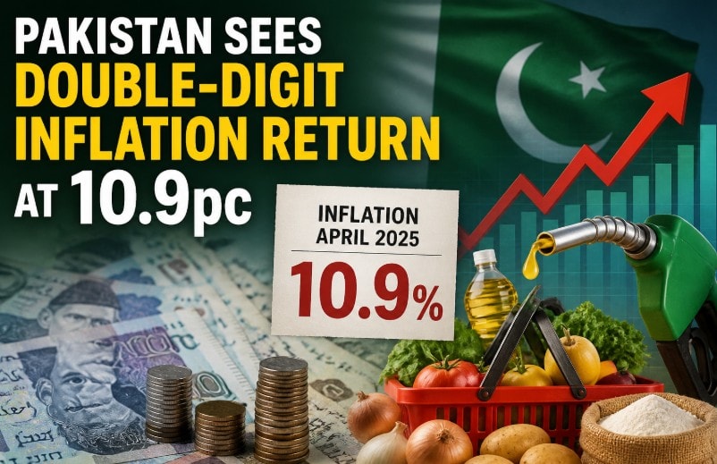 Pakistan Sees Double Digit Inflation Return At 10 9pc