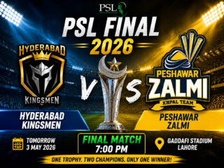 Psl Final Match 2026 Hyderabad Kingsmen To Face Peshawar Zalmi In Lahore Tomorrow