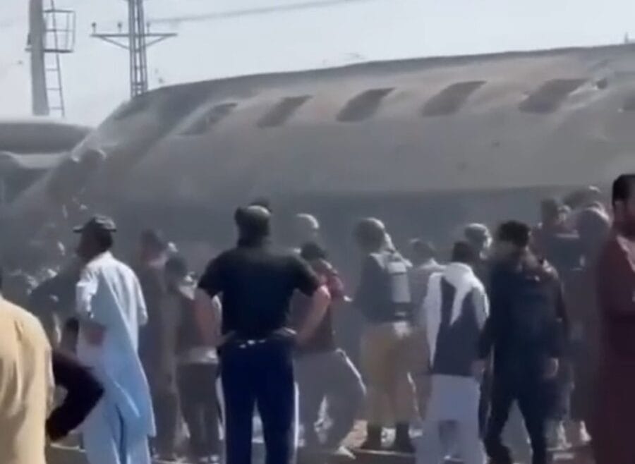 Quetta Blast Leaves 14 Martyred Train Derailed Near Chaman Phatak