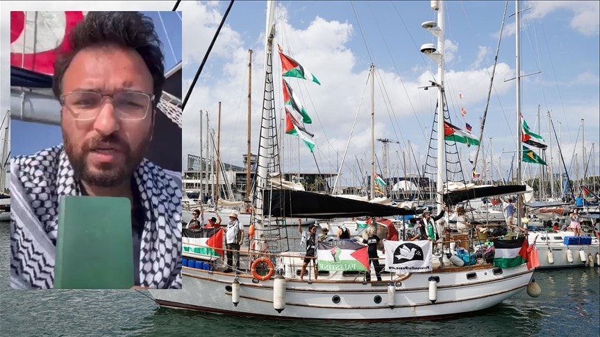 Saad Edhi Among More Than 100 Detained As Israel Opens Fire On Gaza Bound Flotilla