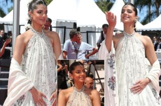 Sanam Saeed Shines At Cannes With Show Stopping Red Carpet Appearance