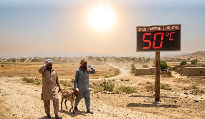 Sindh Braces For Heatwave Temperatures To Rise Up To 50c During Eidul Azha Holidays