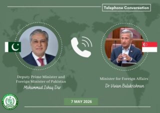 Singapore Lauds Pakistans Role In Us Iran Talks For Regional Peace