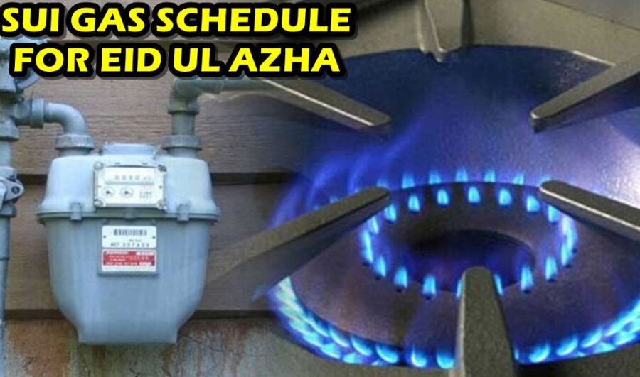 Sui Gas Schedule Issued For Eid Ul Azha 2026 In Karachi