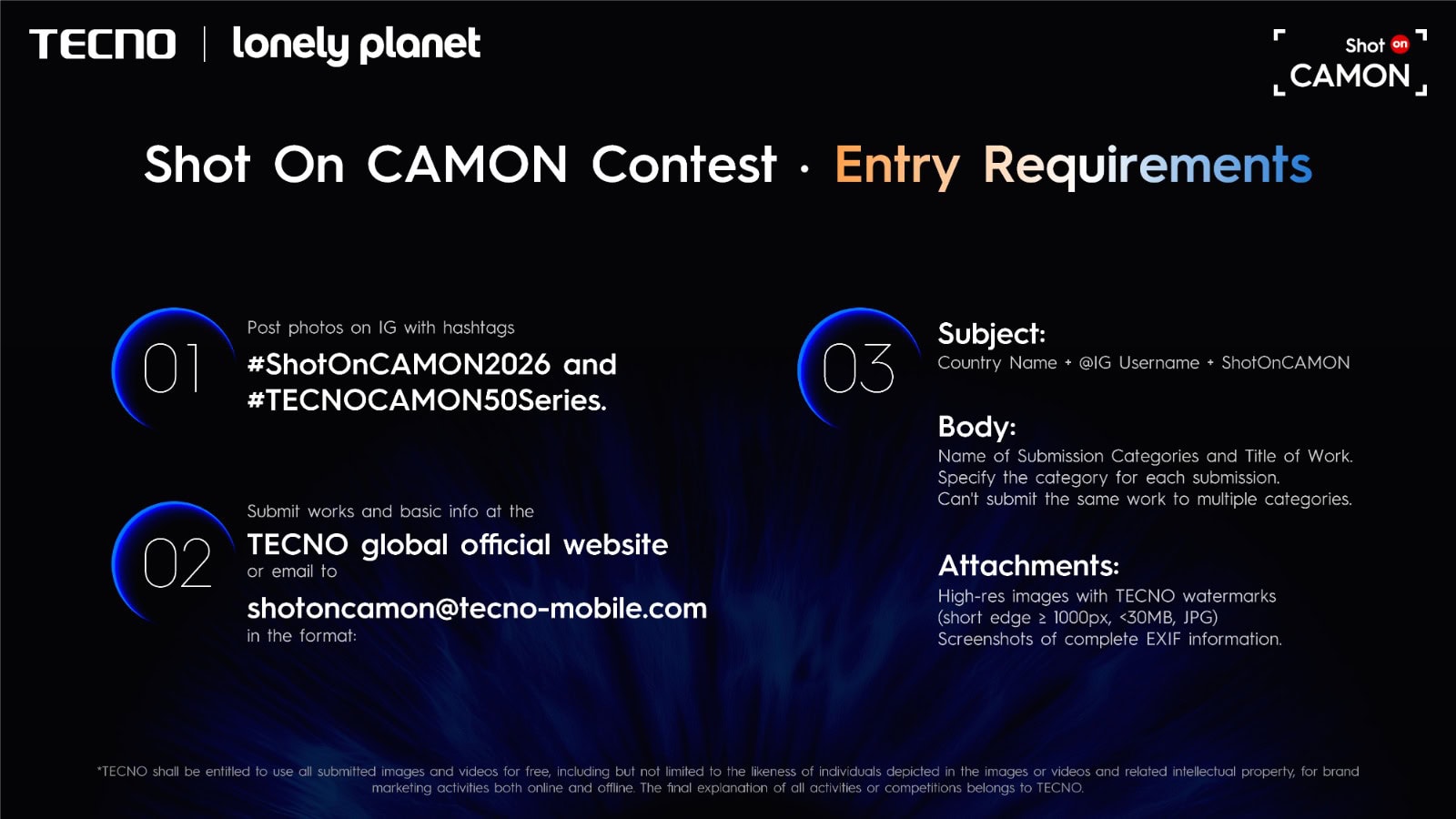 Tecno Unveils Shot On Camon Contest 2026 Jointly With Lonely Planet 