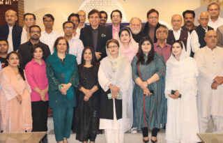 The Burewalins Hosts Reception For Icc Elite Panel Umpire Ahsan Raza