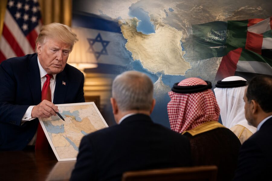 Trump Shares Draft Iran Peace Plan With Israel Regional Allies