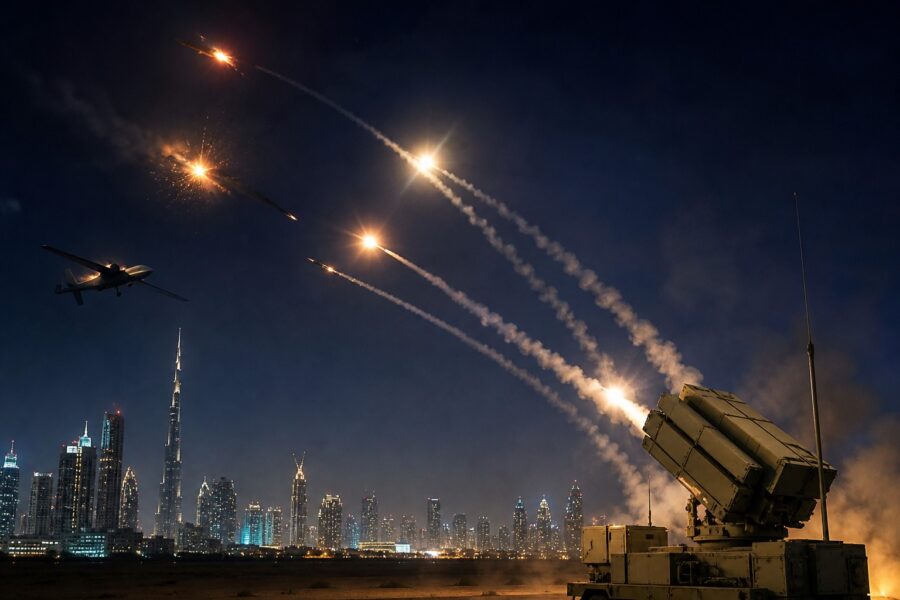 Uae Intercepts Missiles Drones Amid Fragile Ceasefire