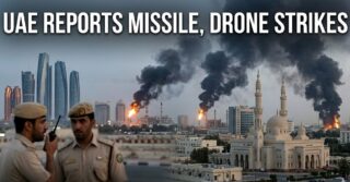 Uae Reports Missile Drone Strikes Iran Denies Involvement