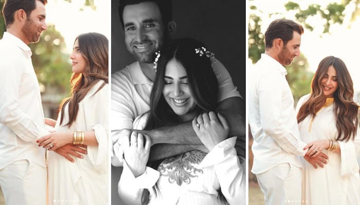 Ushna Shah Announces First Pregnancy Shares Babybump Photos