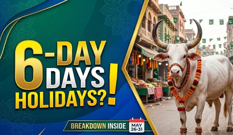 Will Pakistan Have A Five Or Six Day Break For Eid Ul Azha 2026