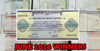 25000 Prize Bond Draw List Full Winners 10 June 2026