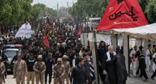 9th Muharram Processions Conclude Peacefully Amid Tight Security