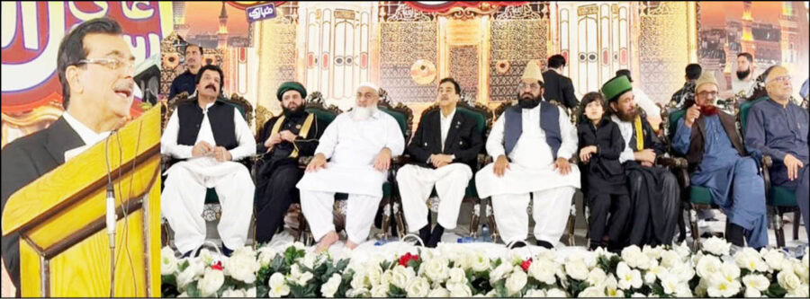 Adherence To Seerat Stressed At Eidgah Sharif Moot