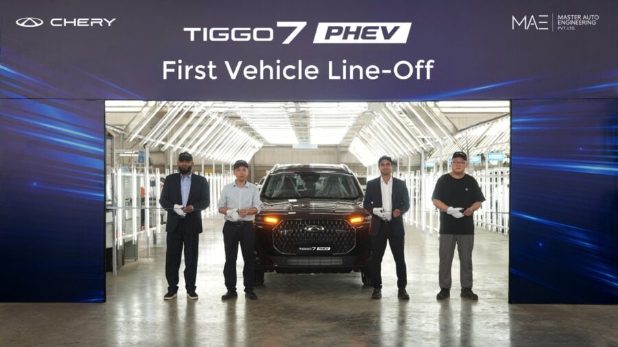 Chery Master Pakistan Rolls Off Locally Assembled Tiggo 7 Phev Expands Phev Suv Lineup