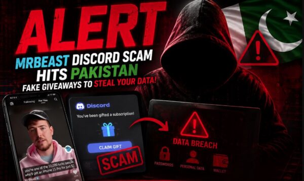 Context Mrbeast Discord Scam Hits Pakistan As Hackers Use Fake Giveaways To Steal Data