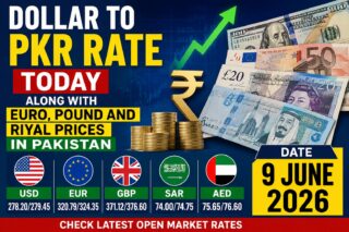 Dollar To Pkr Rate Today Along With Euro Pound And Riyal Prices In Pakistan