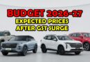 Expected Electric Hybrid Car Prices In Pakistan After Budget 2026 27