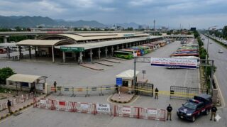 Faizabad Bus Terminal Closed As Security Tightens For Iranian Presidents Visit