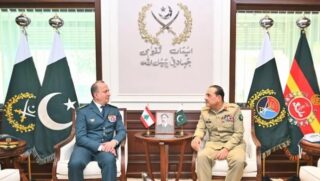 Field Marshal Munir Lebanese Army Chief Discuss Measures To Enhance Defence Cooperation