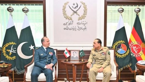 Field Marshal Munir Lebanese Army Chief Discuss Measures To Enhance Defence Cooperation