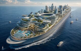 Freedom Ship Project Revives Vision Of Giant Floating City At Sea