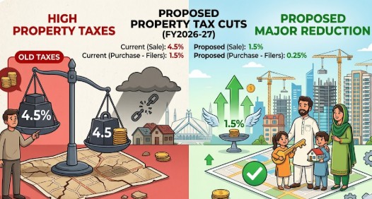 Govt Proposes Major Reduction In Property Taxes In Fy2026 27 Budget