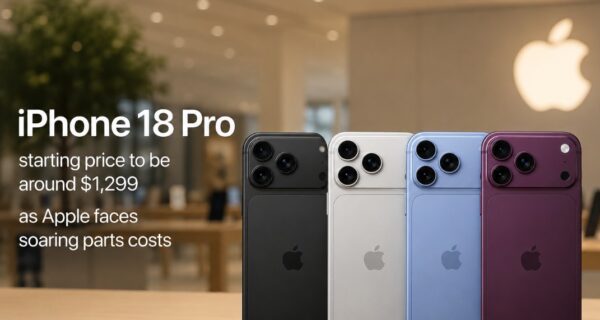 Iphone 18 Pro Starting Price To Be Around 1299 As Apple Faces Soaring Parts Costs