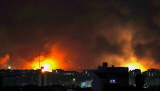 Iran Vows Strong Response After Us Hits Targets Near Strait Of Hormuz