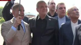 Iranian President Dr Masoud Pezeshkian Arrives In Islamabad On One Day Official Visit