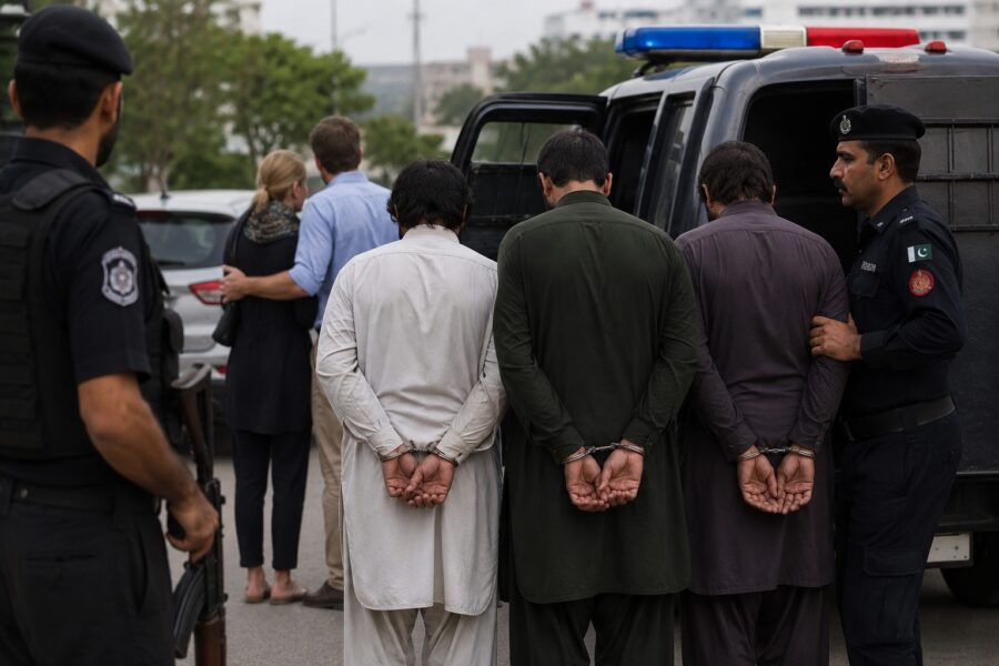 Islamabad Police Nab Three After Abduction Attempt On Foreign Couple