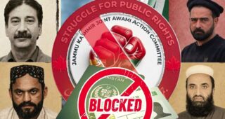 Kashmir Awami Action Committee Leaders Passports Blocked Bank Accounts Frozen Amid Crackdown