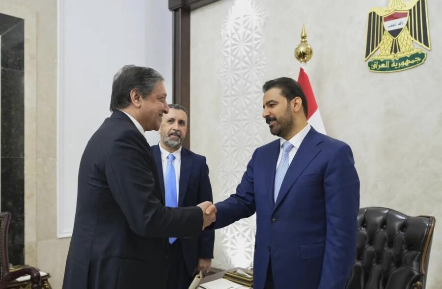 Mandviwalla Meets Iraqs New Leadership Delivers President Zardaris Message