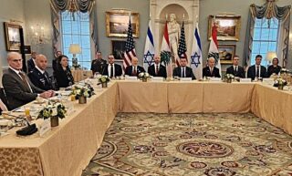 Rare Israel Lebanon Talks Underway At Us State Dept Hq After Fresh Attacks
