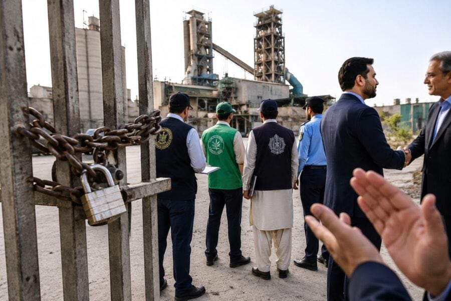 Red Bull Cement Plant Sealed Industry Praises Multi Agency Action