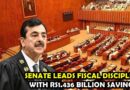 Senate Austerity Measures Deliver Rs1 436 Billion In Efficient Public Spending