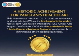 Shifa Hospital Makes History With Worlds 1st Dual Jci Certifications