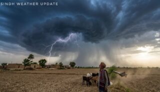 Sindh Weather Pakistan Light To Moderate Rain With Thunderstorms Likely Today