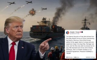 Trump Slams Iran For Hormuz Drone Attack As Maritime Safety Fears Grow