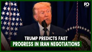 U S President Trump Predicts Fast Progress In Iran Negotiations