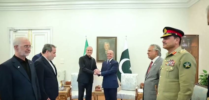 We Will Never Let You Down Pm Shehbaz Pledges Full Support To Iran During Delegation Level Talks