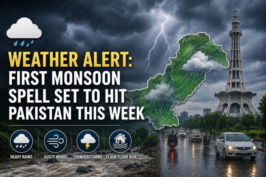 Weather Alert First Monsoon Spell Set To Hit Pakistan This Week