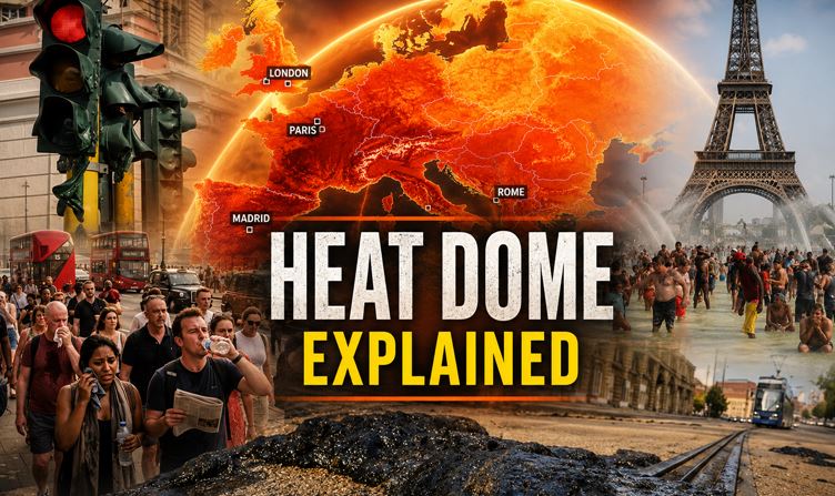 What Is Heat Dome Rare Weather Phenomenon Behind Europes Deadly Heatwave
