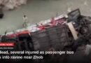 16 Dead Several Injured As Passenger Bus Falls Into Ravine Near Zhob
