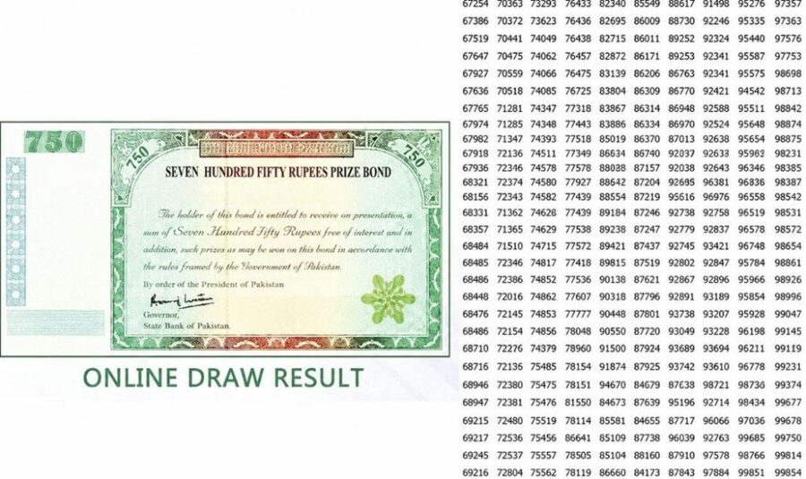 750 Prize Bond Full Draw List Pdf Download 15 July 2026