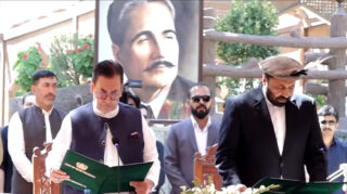 Advocate Amjad Hussain Takes Oath As Gilgit Baltistan Chief Minister