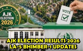 Ajk Election Results 2026 La 5 Bhimber 1 Pml Ns Waqar Noor Leads With 19032 Votes