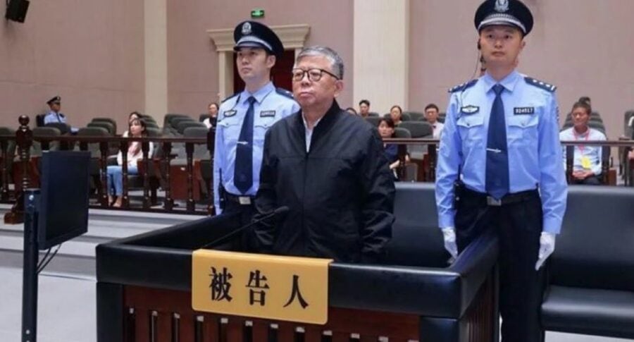 Chinese Court Hands Death Sentence To Ex Official For Massive Corruption